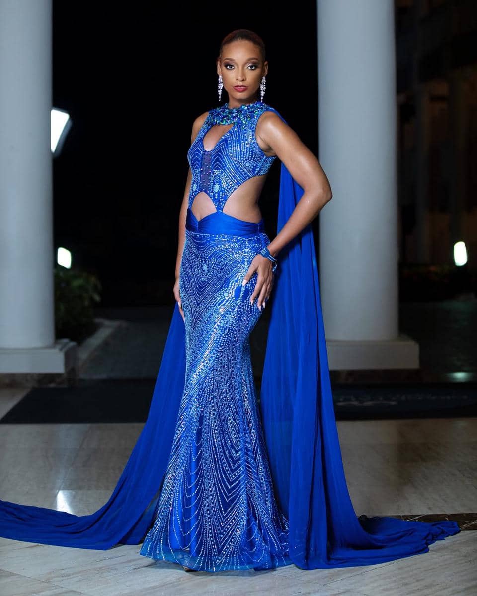 Potret Miss Intercontinental Jamaika 2025, Christabelle Brown