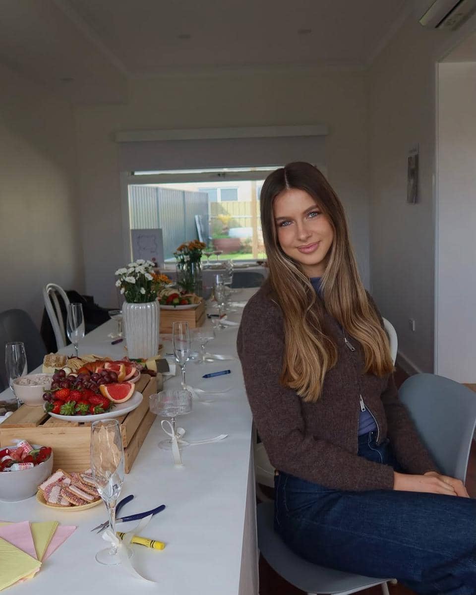 Potret Miss World Australia 2026, Olivija Spanovskis