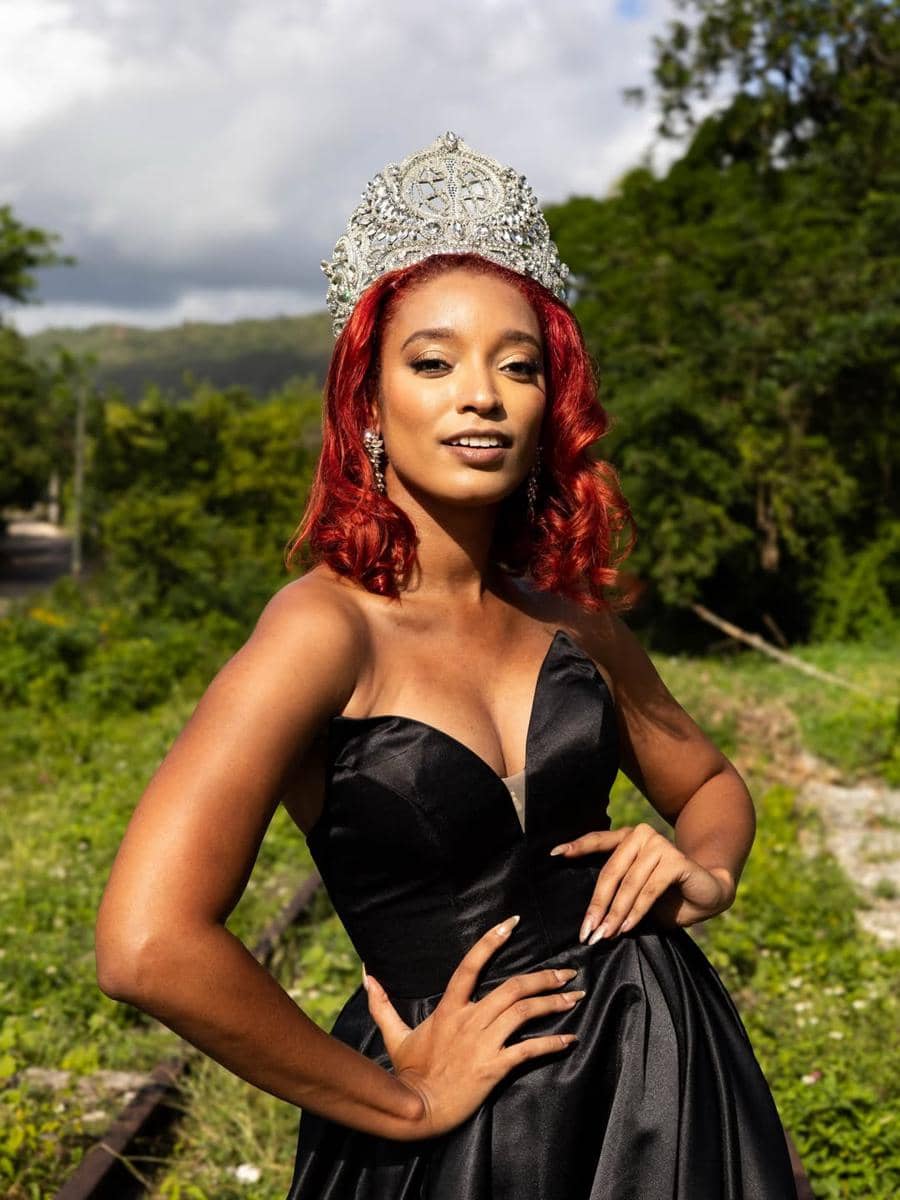 Potret Miss Intercontinental Jamaika 2025, Christabelle Brown