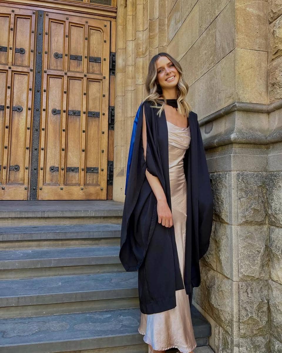 Potret Miss World Australia 2026, Olivija Spanovskis