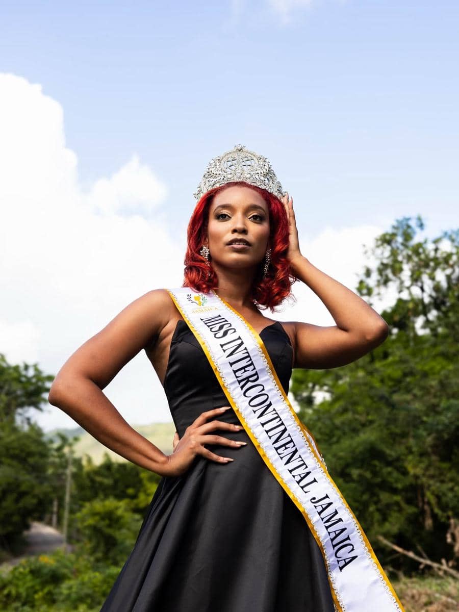 Potret Miss Intercontinental Jamaika 2026, Christabelle Brown