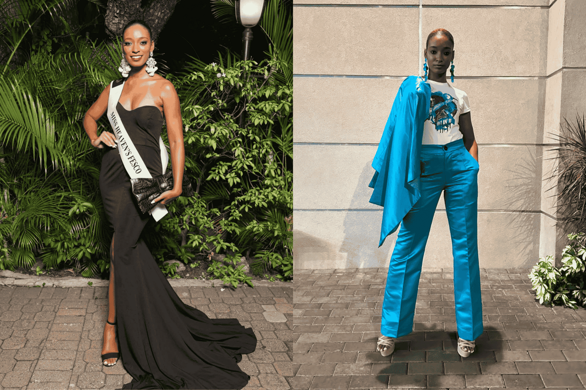 Potret Miss Intercontinental Jamaika 2025, Christabelle Brown