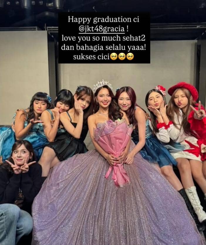 gracia resmi lulus dari jkt48