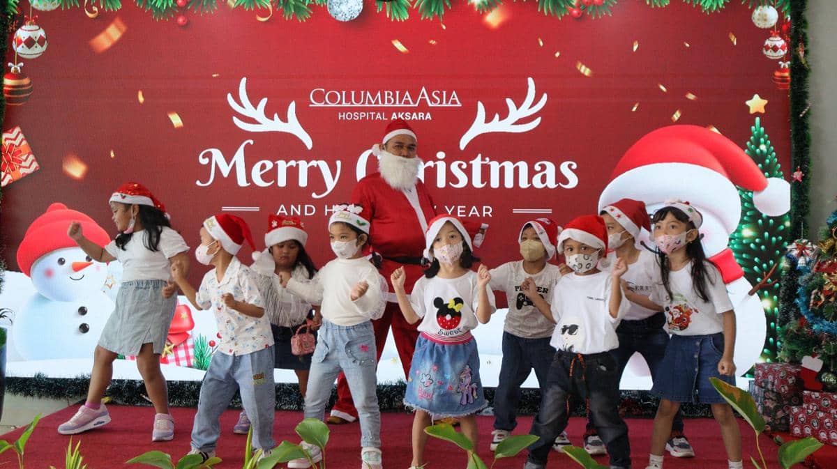 Christmas Carol dalam rangka Selebrasi Natal 2025 di Columbia Asia Hospital Aksara (dok.Columbia Asia Hospital Aksara)