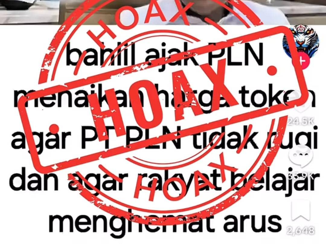 Kementerian ESDM beri label hoaks