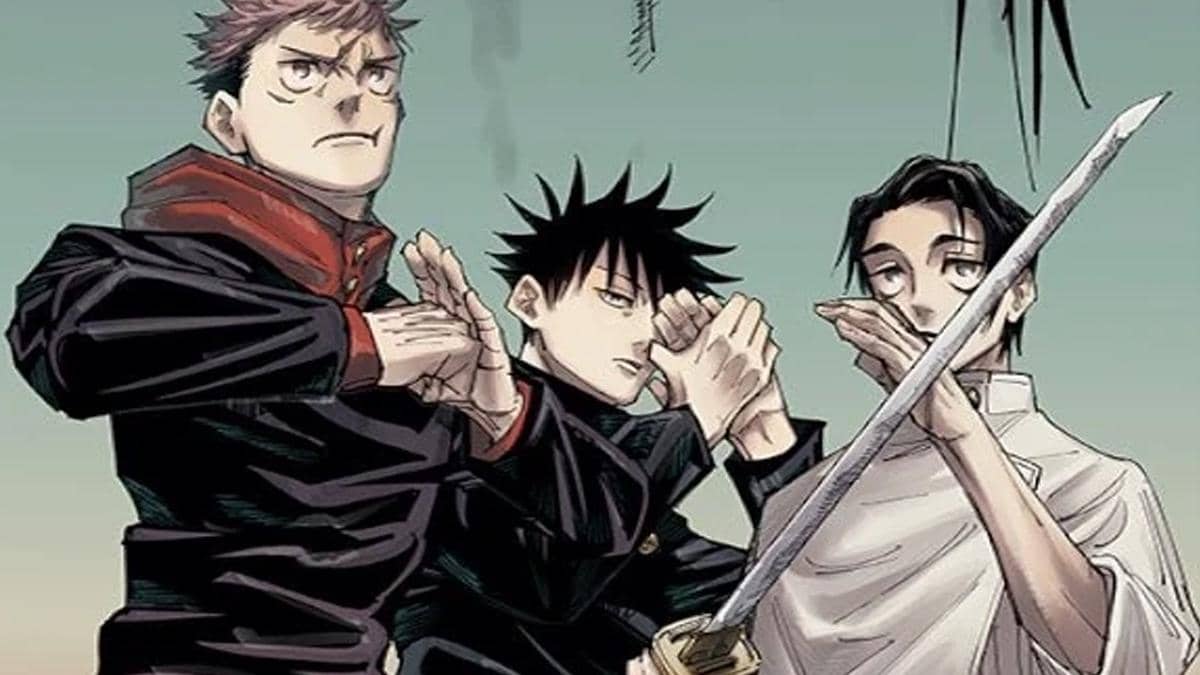 Yuji, Megumi, dan Yuta - Jujutsu Kaisen