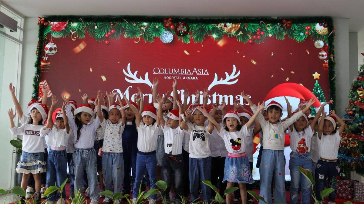 Christmas Carol dalam rangka Selebrasi Natal 2025 di Columbia Asia Hospital Aksara (dok.Columbia Asia Hospital Aksara)