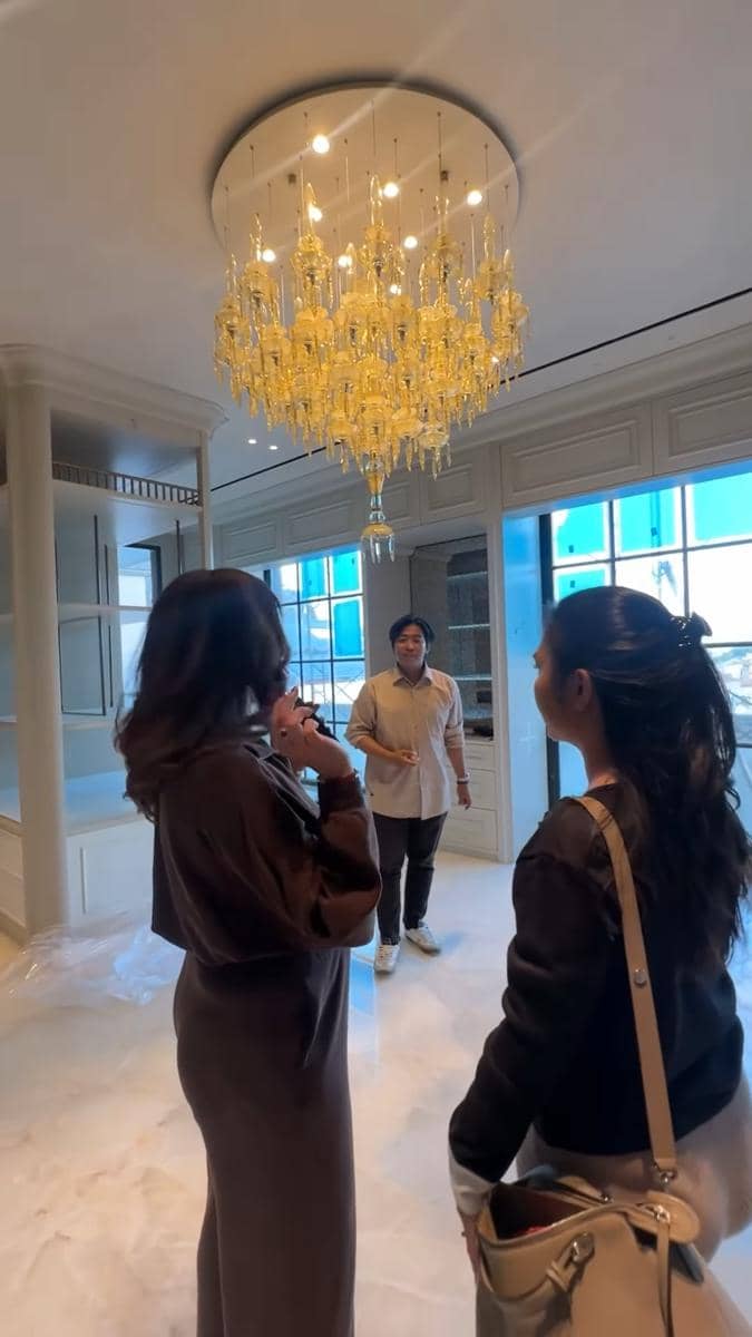 Progres pembangunan rumah baru Tasya Farasya