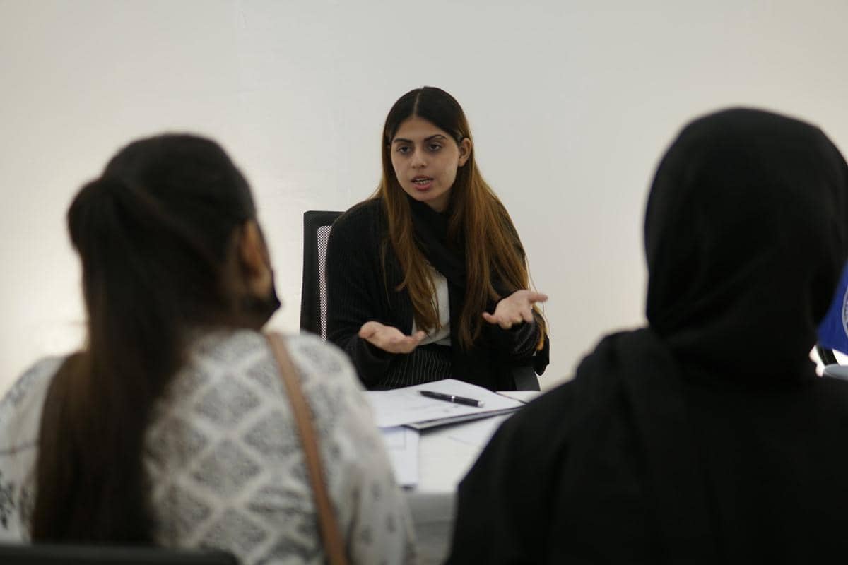 ilustrasi seorang konsultan