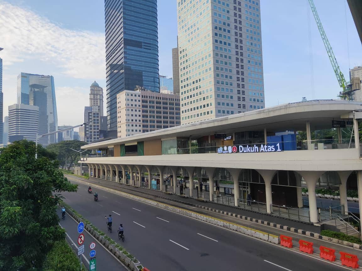 TransJakarta Gelar Ajang Lari di Atas Jalur Layang Koridor 13
