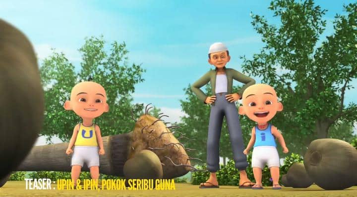 cuplikan Upin & Ipin "Pokok Seribu Guna"