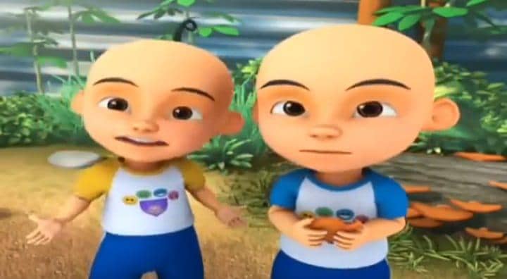 cuplikan Upin & Ipin "Daun Hijau"