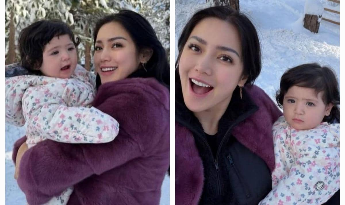 Jessica Iskandar libur nataru di Amerika