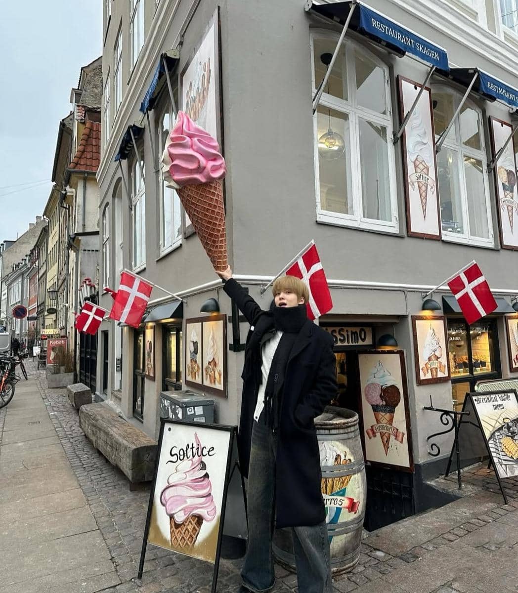 OOTD ala Yunho ATEEZ