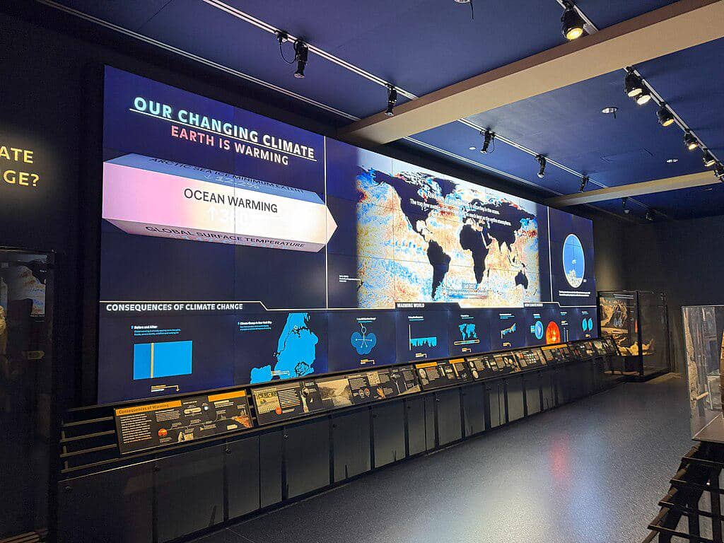 ilustrasi pengukuran sistematis suhu Bumi