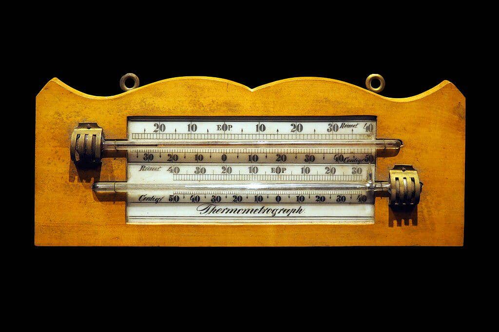 ilustrasi alat termometer