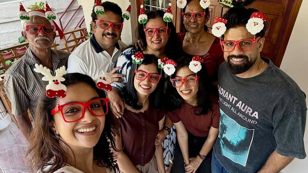 keluarga Keerthy Suresh