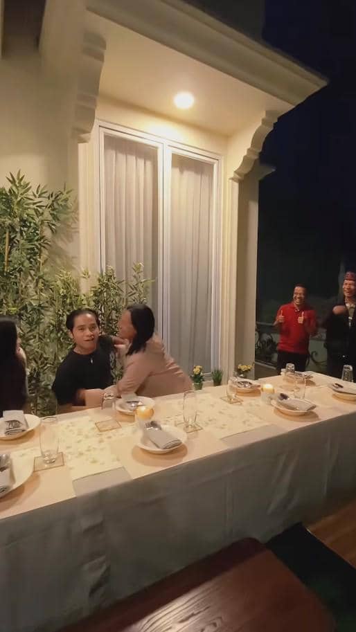 Betrand Peto Bertemu Keluarganya dari NTT ke Jakarta (instagram.com/ruben_onsu)