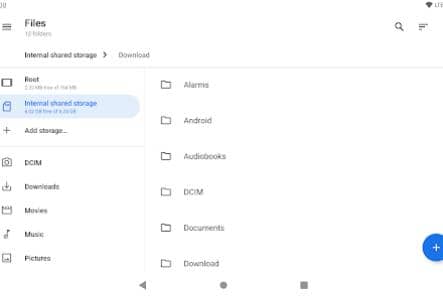 tampilan Material Files