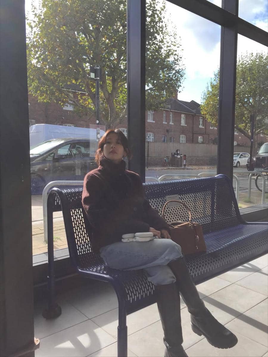 inspirasi gaya musim dingin ala Jung So Min