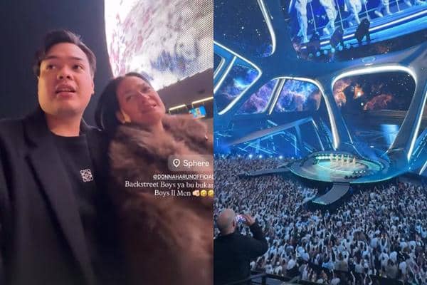 Donna Harun Nonton Konser Backstreet Boys di Las Vegas (instagram.com/jejesoekarno)