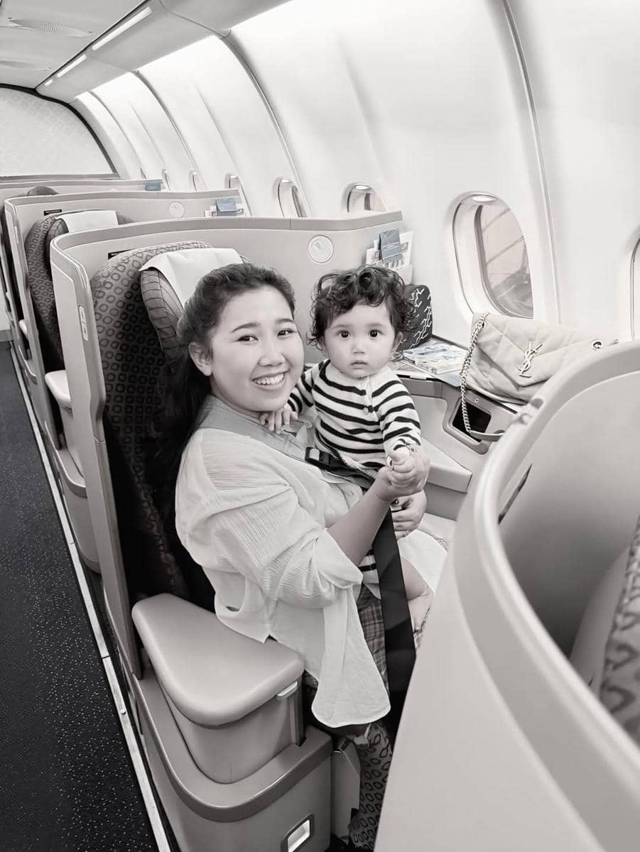 Kiky Saputri pertama kali ajak Kayya liburan ke Jepang