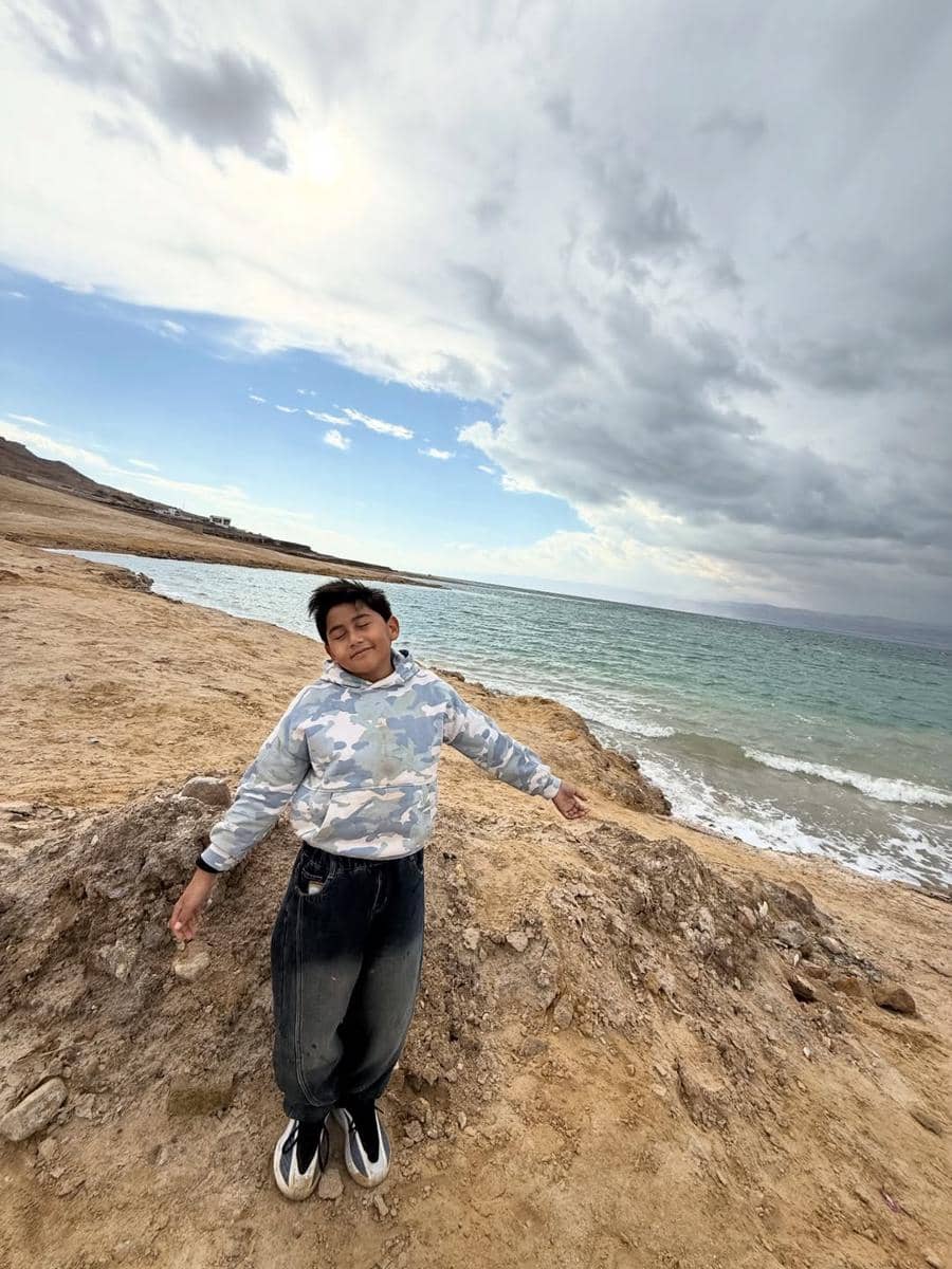 Keluarga Bebi Romeo belajar kisah nabi hingga ke laut mati.