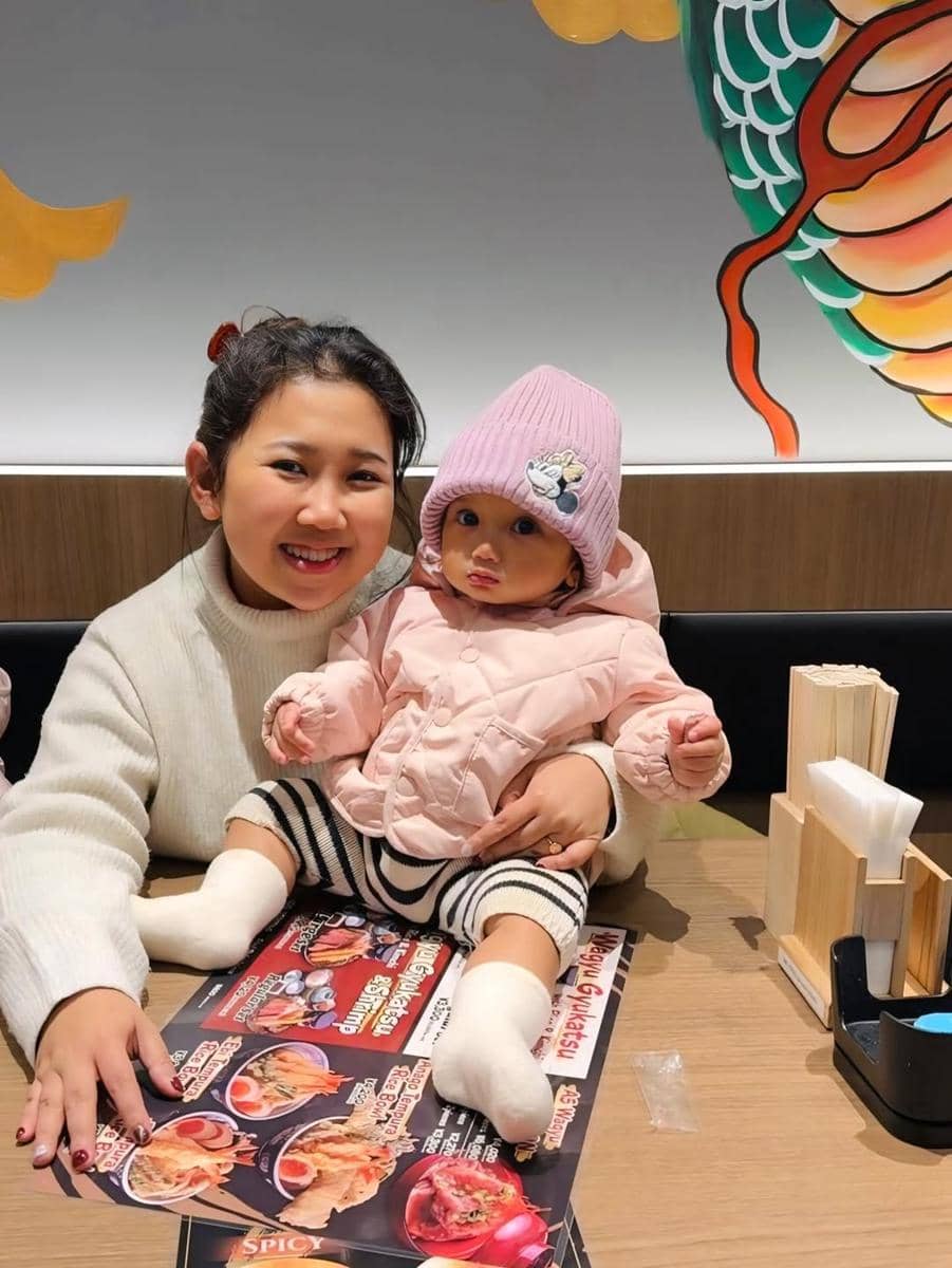 Kiky Saputri pertama kali ajak Kayya liburan ke Jepang