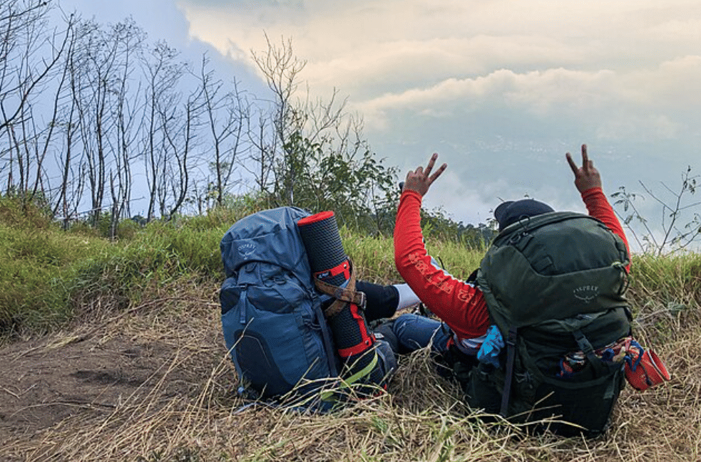 potret mendaki Gunung Lawu