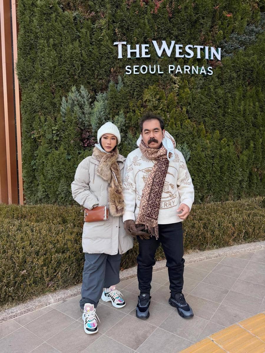 Inul liburan di Korea