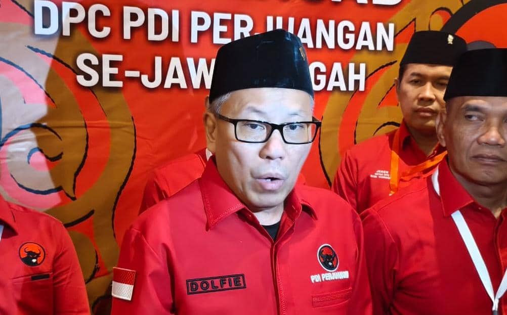 Dolfie Othniel Frederic Palit (OFP) ditetapkan sebagai Ketua Dewan Pimpinan Daerah (DPD) PDIP Jawa Tengah. (Dok. IDN Times)