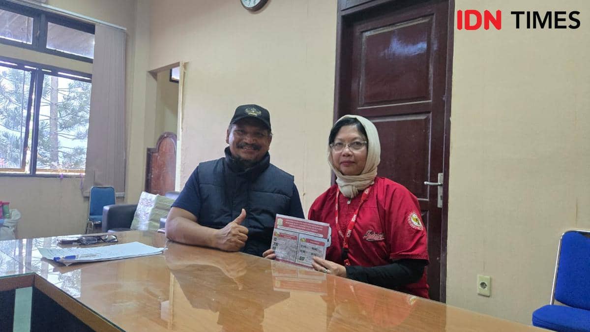 Pimpinan Redaksi IDN Times Uni Lubis bersama Bupati Aceh Tamiang Armia Fahmi