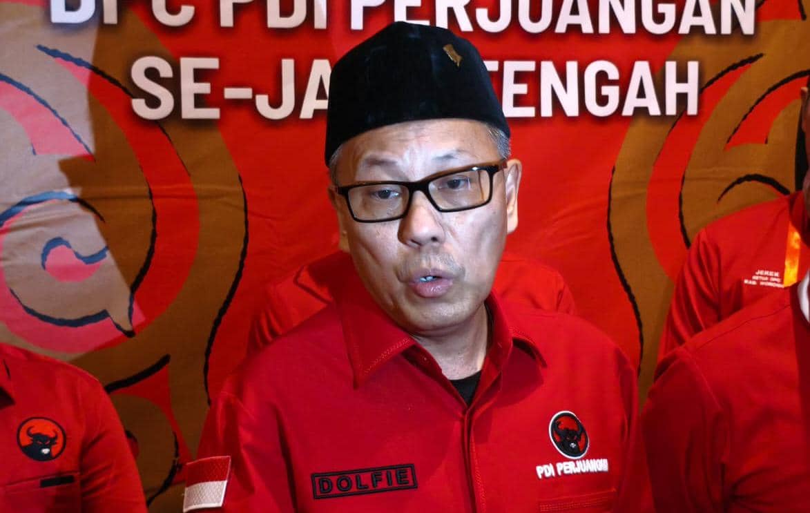 Dolfie Othniel Frederic Palit (OFP) ditetapkan sebagai Ketua Dewan Pimpinan Daerah (DPD) PDIP Jawa Tengah. (Dok. IDN Times)