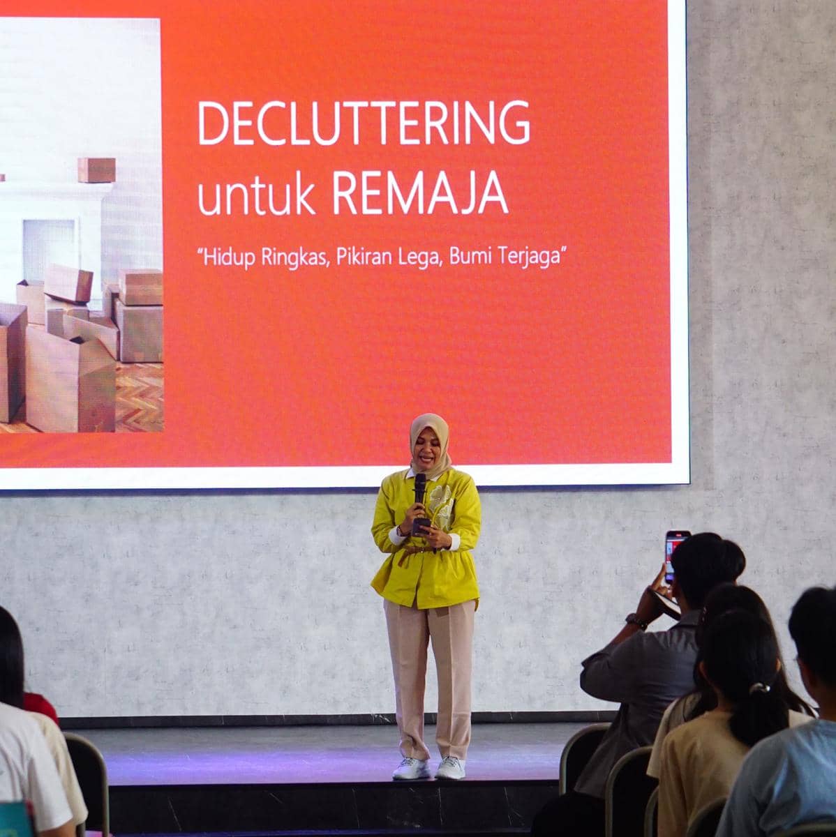 Kegiatan edukasi decluttering (Dok. AHM)