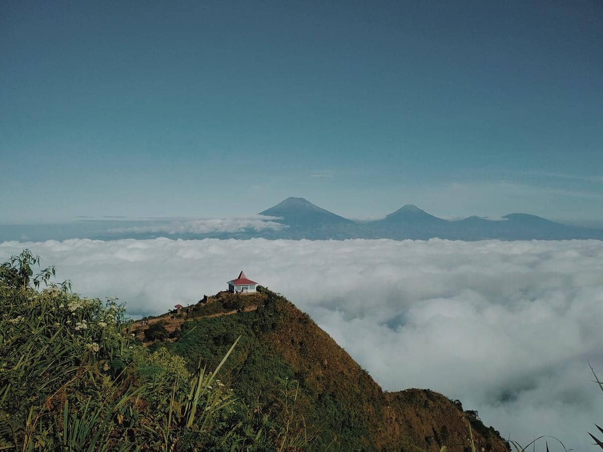 potret Gunung Andong, Jawa Tengah