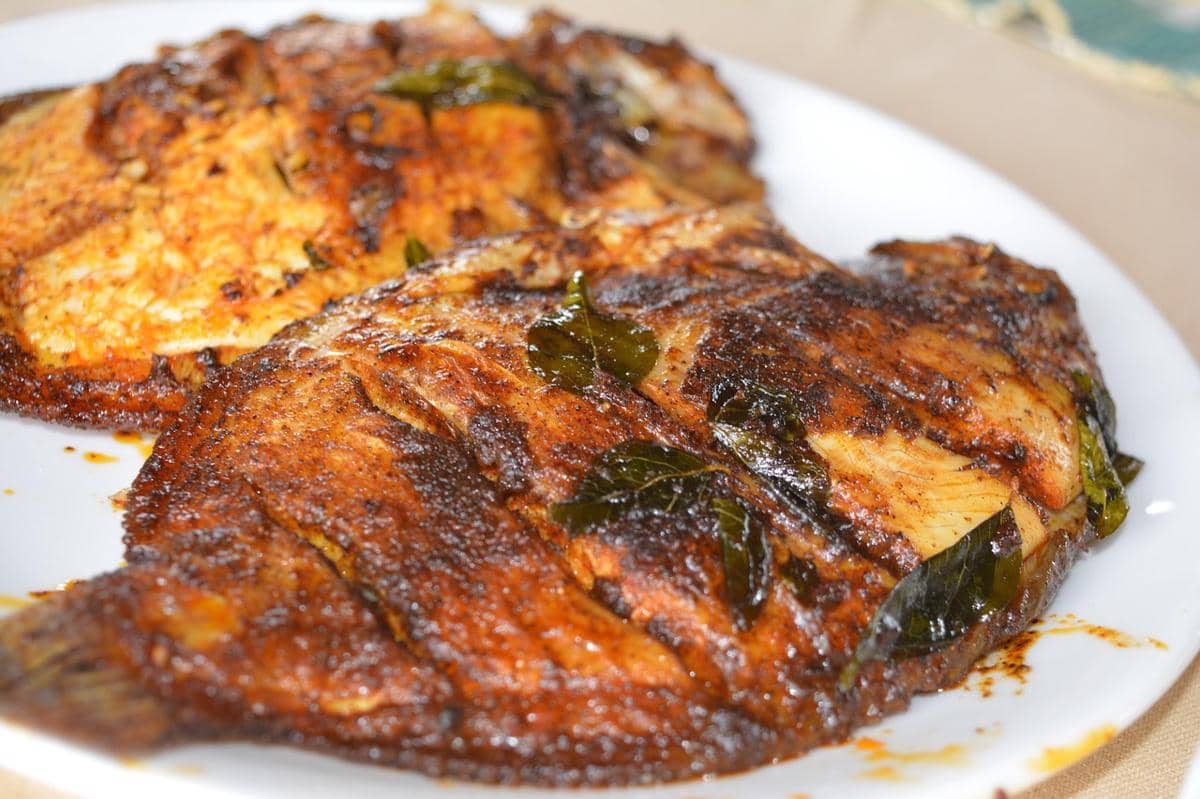 Gurame bakar bumbu pedas manis