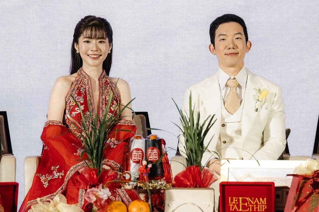 Pernikahan Nam Kankulnut dan pasangan.