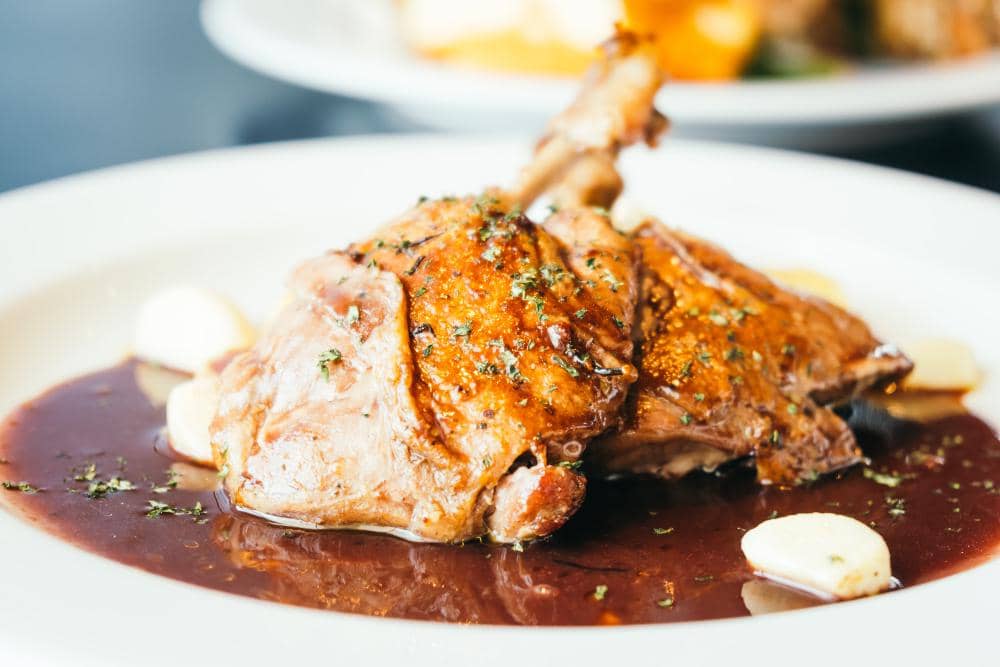 ilustrasi duck confit