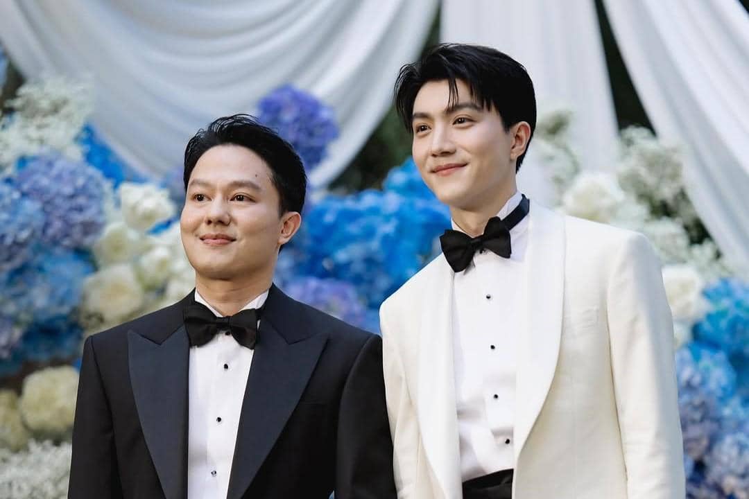 Pernikahan Bruce Kananurak dan pasangan.