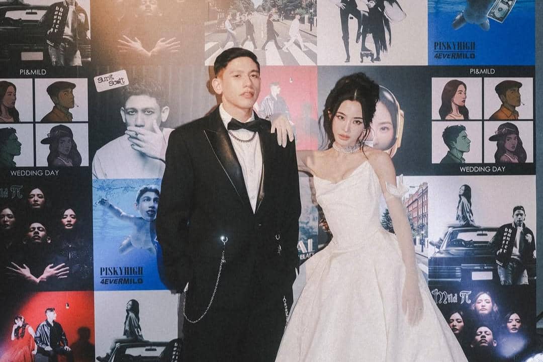 Pernikahan Mild Lapassalan dan pasangan.