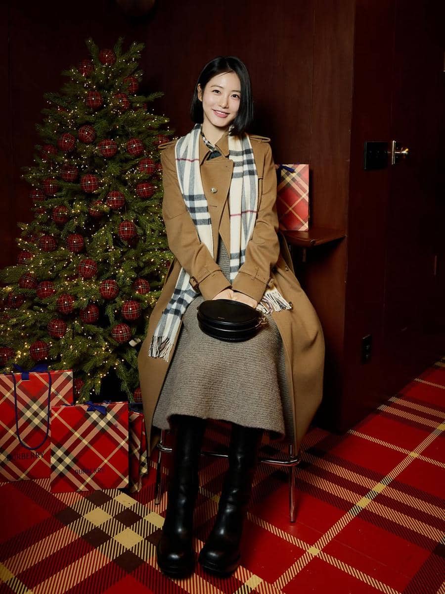 Gaya musim dingin ala Shin Ye Eun