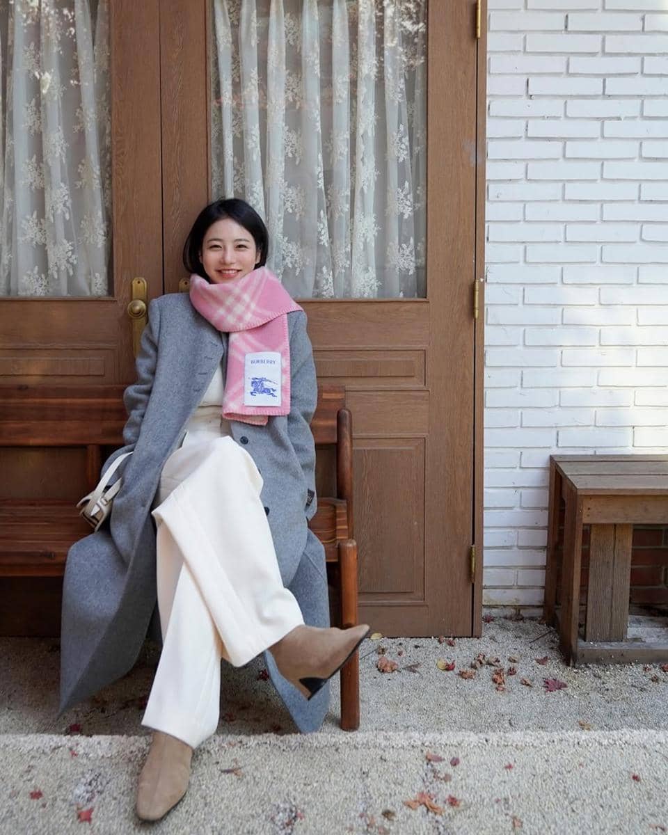 Style musim dingin ala Shin Ye Eun