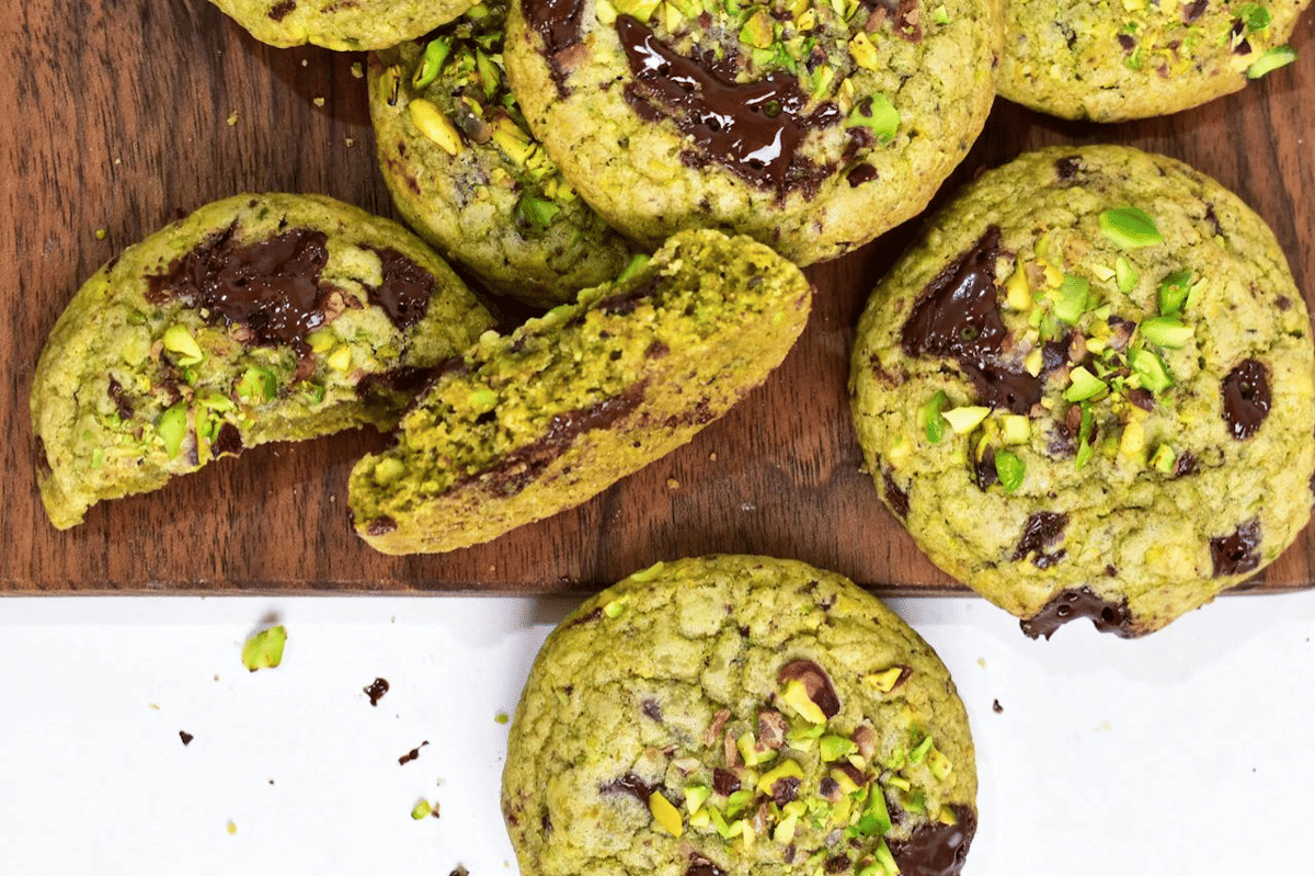 ilustrasi chocolate Dubai cookies