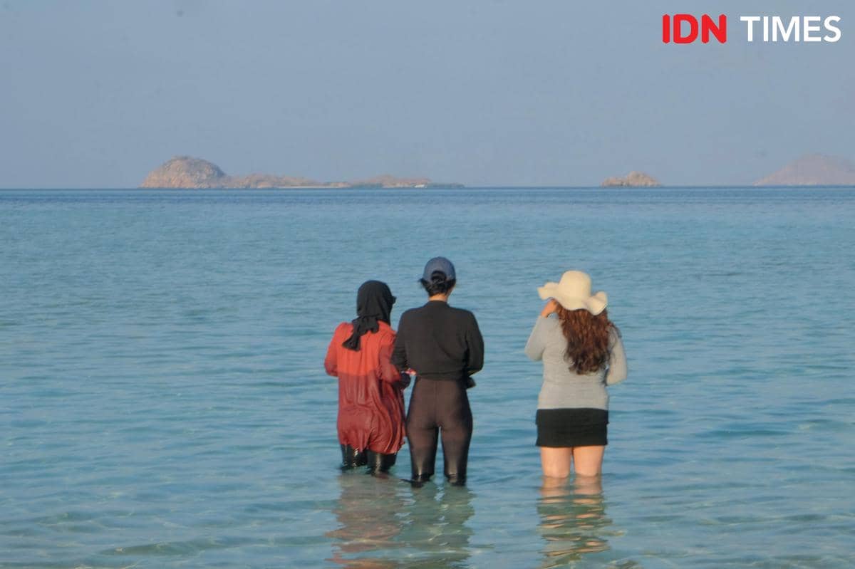 Potret wisatawan liburan ke Labuan Bajo 