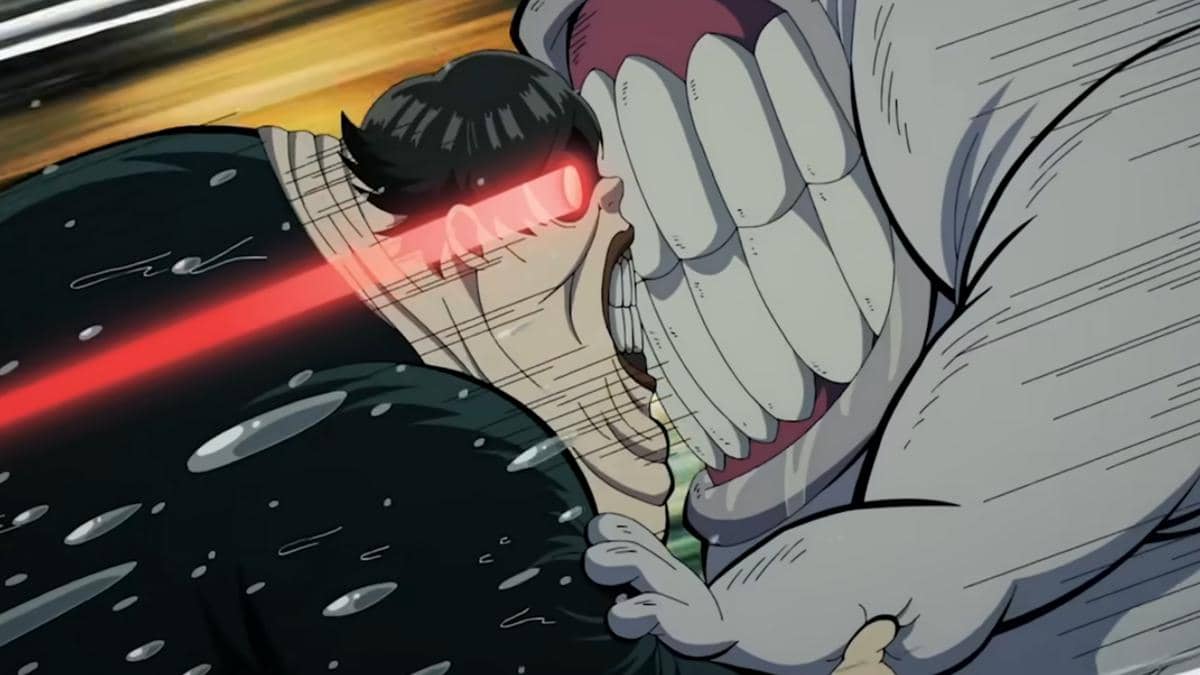 Pig God dan Gums adu kekuatan - One Punch Man S3