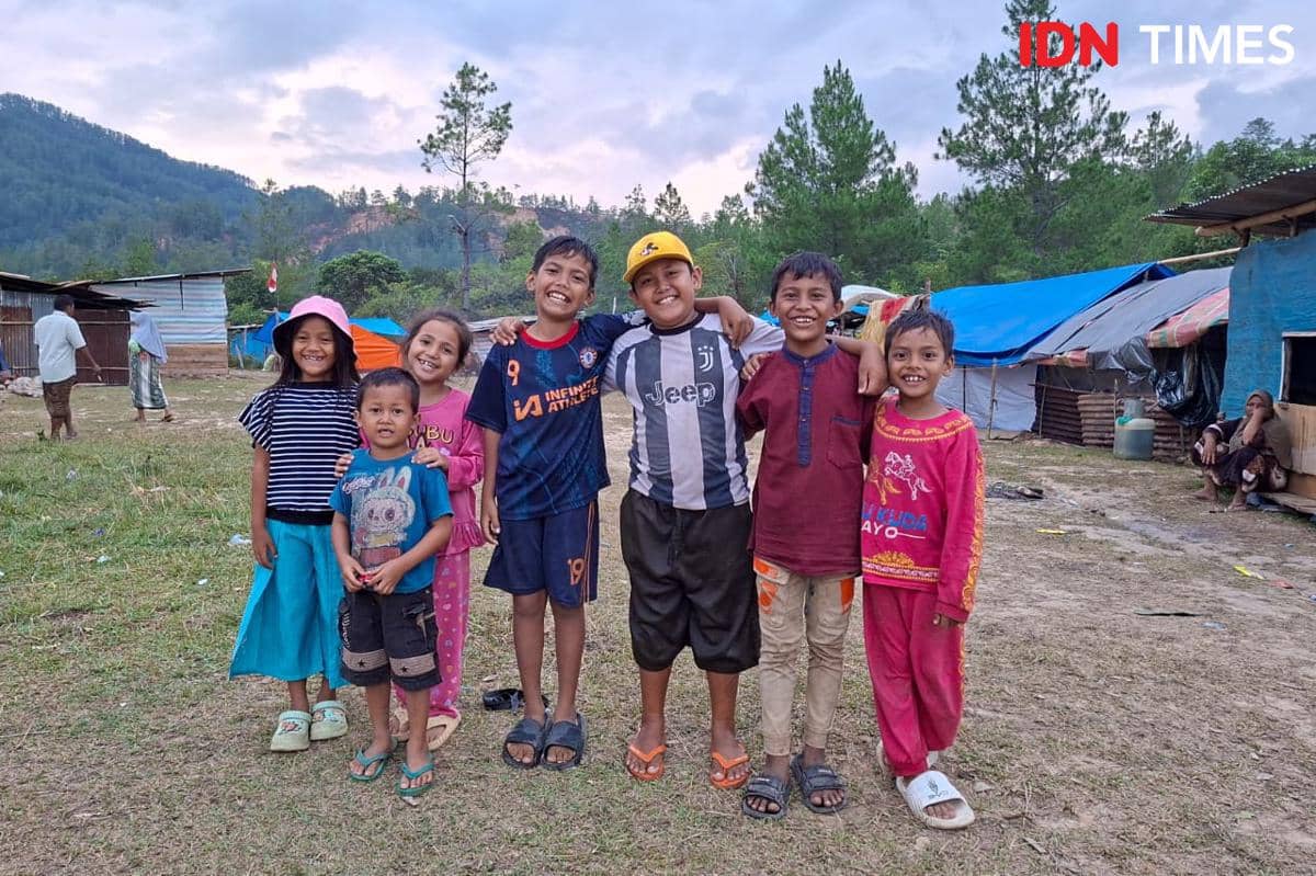 Potret Bilik Darurat di Mukim Wih Dusun Jamat, Kecamatan Linge, Kabupaten Aceh Tengah (IDN Times/M Saifullah)