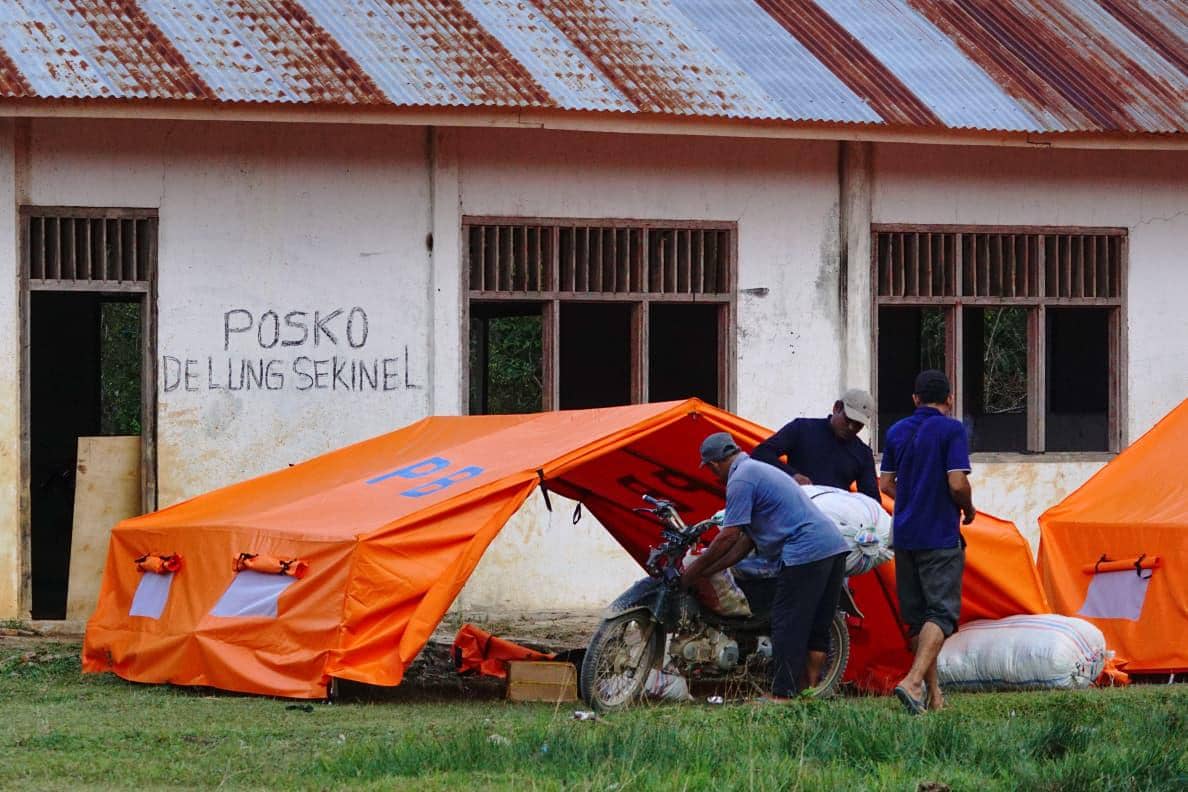 Potret Bilik Darurat di Mukim Wih Dusun Jamat, Kecamatan Linge, Kabupaten Aceh Tengah (IDN Times/M Saifullah)