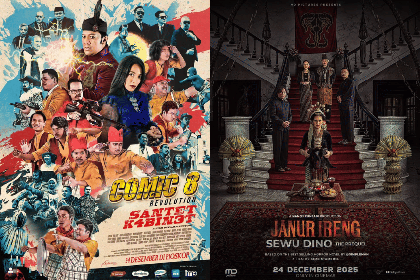 poster Comic 8 Santet K4binet dan Janur Ireng: Sewu Dino Prequel