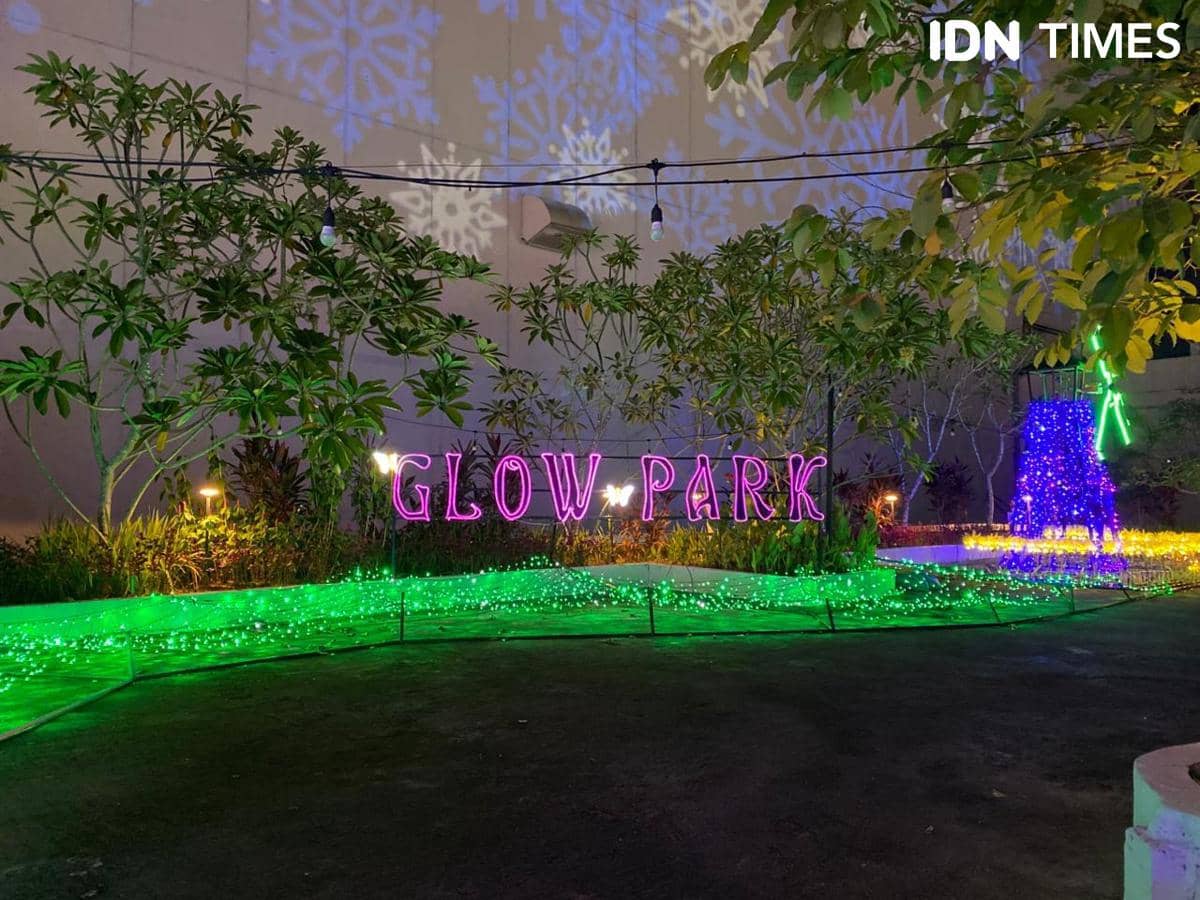 Glow park, alternatif liburan di Pontianak dan Kubu Raya. 