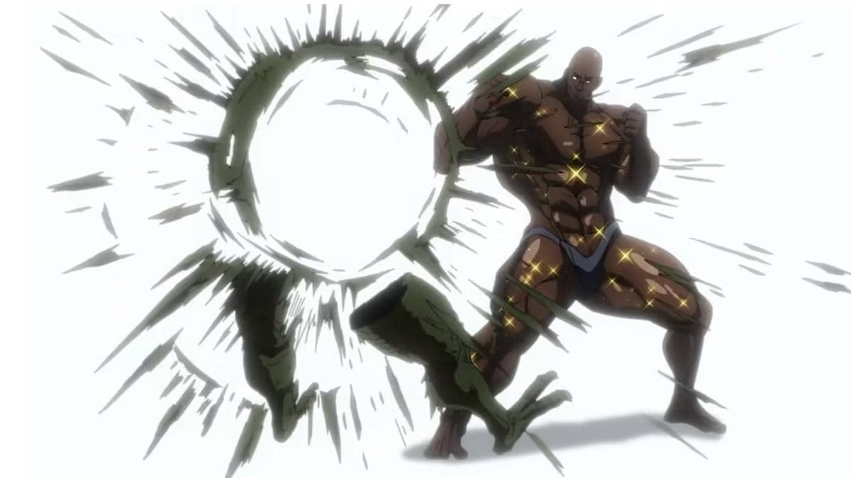 Darkshine melenyapkan Bug God - One Punch Man S3